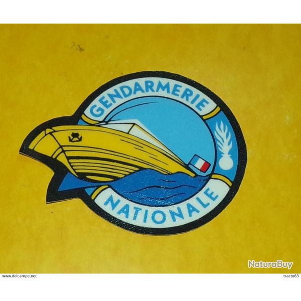 ECUSSON EN TISSU GENDARMERIE� : PERSONNELS DE GENDARMERIE DES VEDETTES RAPIDES ,GENDARMERIE NATIONAL