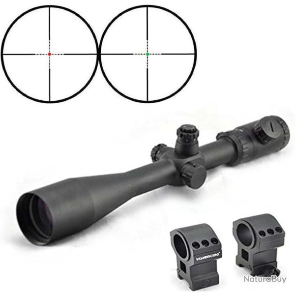 Lunette de Vis�e Visionking 8.5-25x50 Mil-Dot Parallaxe Lat�rale Tube 30mm Chasse Longue Distance