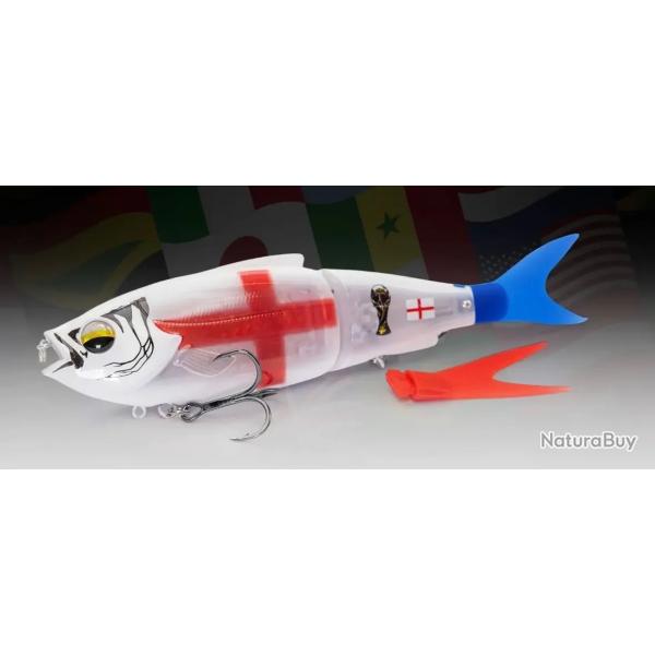 LMAB K�FI Real Vibe 180 Swimbait �dition Coupe du Monde 18cm (53g) England