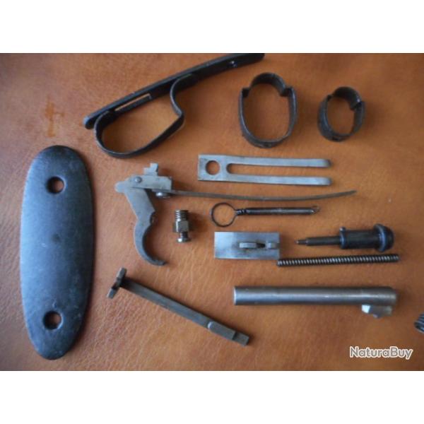 lot de pi�ces pour ancienne carabine nationale rifle .
