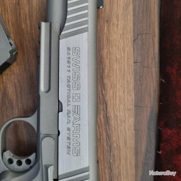 Colt 1911 swiss arms 4.5 bbs