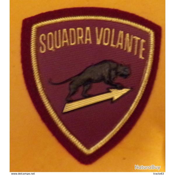 ECUSSON TISSU :�ITALIE��:�SQUADRA VOLANTE�,�ETAT VOIR PHOTO� . POUR TOUT RENSEIGNEMENT ME CONTACTER.