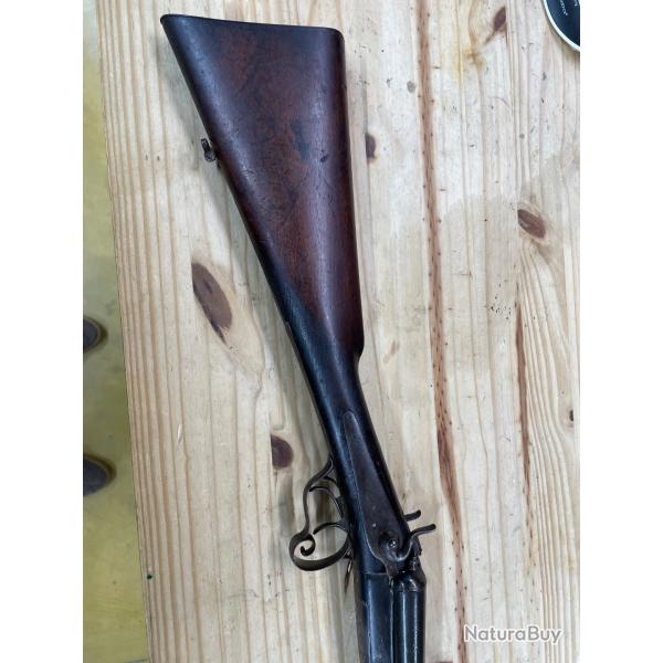 Fusil juxtapose cal 12 le faucheux