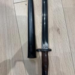 Ba&iuml;onnette yougoslavePreduze?e 44 -Originale pour fusilMauser M48
