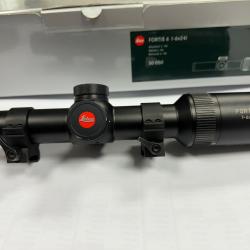 Lunette battue LEICA Fortis 1-6x24 i avec colliers montage rapide