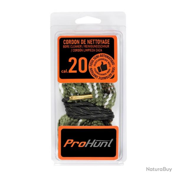 CORDON DE NETTOYAGE PROHUNT POUR FUSIL CAL.20