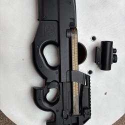 Fusil FN Herstal P90 AEG TR (Triple Rail) Cyma - Noir