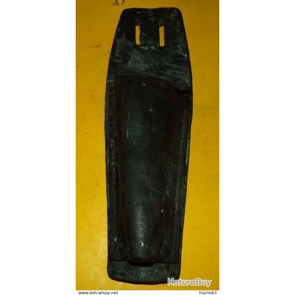 ETUI EN CUIR A CEINTURE POUR OUTIL DE MONTEUR DE LIGNES DE L'ARMEE FRANCAISE� ,�ETAT� VOIR PHOTOS .