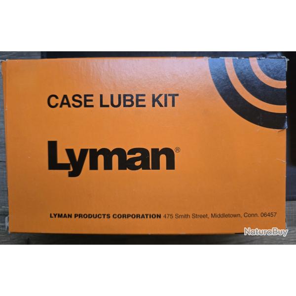 Case lube kit Lyman - Kit lubrification d'�tuis rechargement