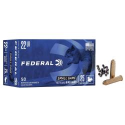 Munitions Federal a Grenaille Bird Shot Cal.22LR