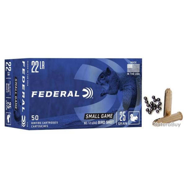 Munitions Federal a Grenaille Bird Shot Cal.22LR