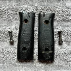 Paire de plaquette repro avec vis pour ba&iuml;onnette allemande 98k - WW2