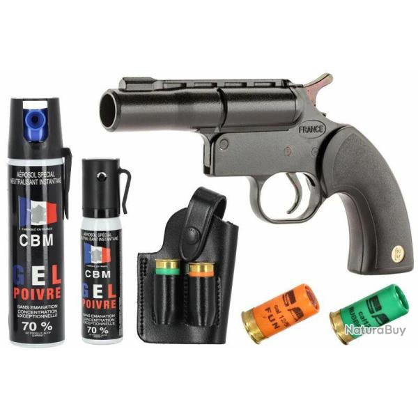Pack GC27 Kit S�curit� + Cartouches chevrotine 12/50 SAPL