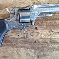 Revolver type S&W belge 7 coups 22 short pn top break