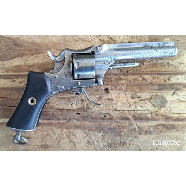 Revolver type S&W belge 7 coups 22 short pn top break