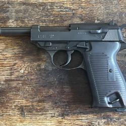 Pistolet Walther P38 SVW45 Fabrication Mauser en 1945 Sous Contr&ocirc;le Fran&ccedil;ais Etat Neuf 9x19 Luger