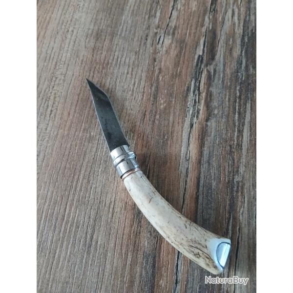 Couteau opinel 7 manche bois de cerf