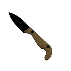 Couteau D'entrainement Airsoft L-Style (ATD) D&eacute;sert