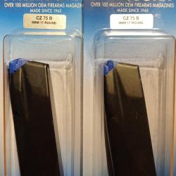Chargeur CZ 75 17 coups - Lot de 2
