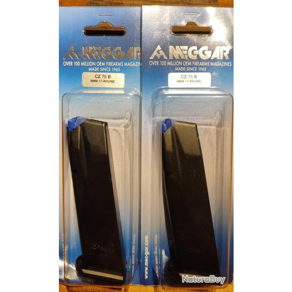 Chargeur CZ 75 17 coups - Lot de 2