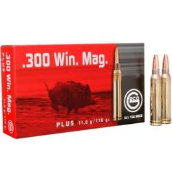 Cartouches GECO PLUS - Cal: 300 WIN MAG - 170grs (11gr) - Boite de 20 unit&eacute;s