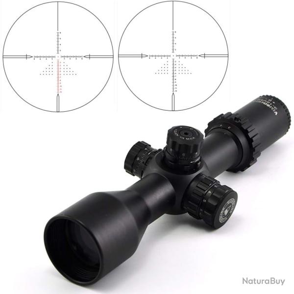 Lunette de Vis�e 3-12x42  R�ticule Lumineux Tube 30 mm Chasse Tir Tactique .308