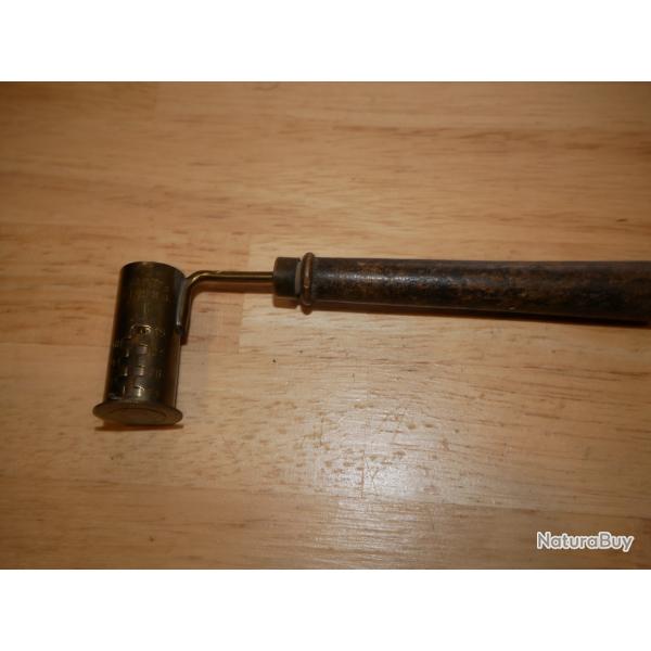 Dosette � Poudre et Plomb en laiton grand format