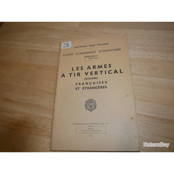 Manuel de cours d'armement sur les armes � tir courbe Fran�aise et Etrang�re dat� 1952