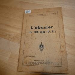 Manuel de cours d'armement sur l'Obusier US de 105 mm M3