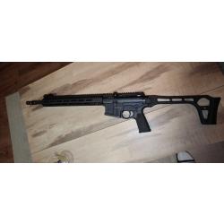 TROY SAR 16" Cal 300 Blk CAT C rechargement lin&eacute;aire