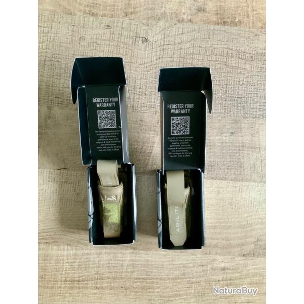 Lot de 2 porte-chargeur pistolet Agilite Multicam