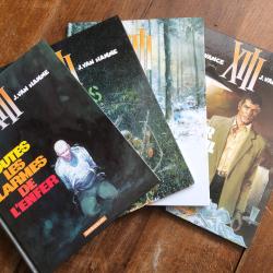 BD XIII tomes 1 &agrave; 4, Vance & Van Hamme - Dargaud