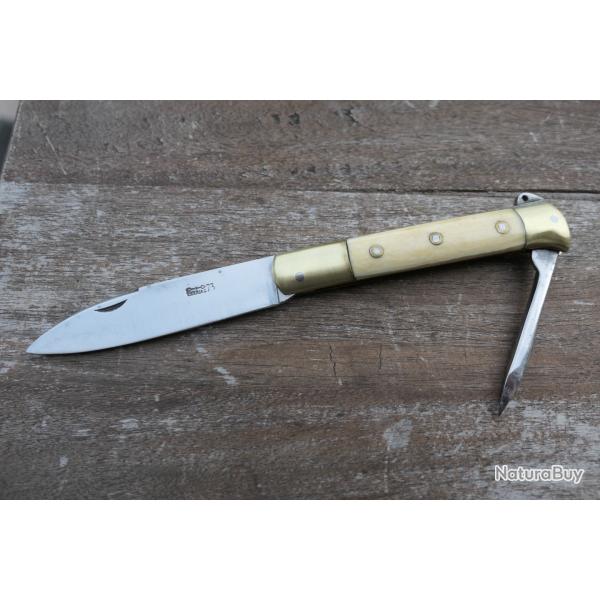 Couteau rarissime Issoire/Yssingeaux "THERIAS 73". Phacoch�re. Fin XIX�me si�cle. Neuf.