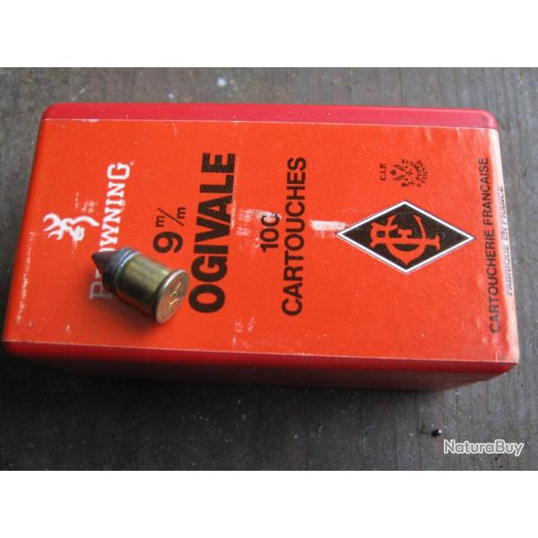 UNE BOITE DE BALLES 9MM FLOBERT