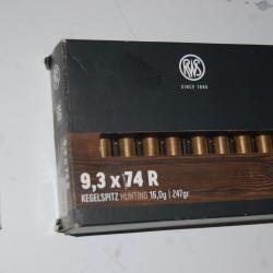 11 munitions 9.3x74 R / RWS / KS