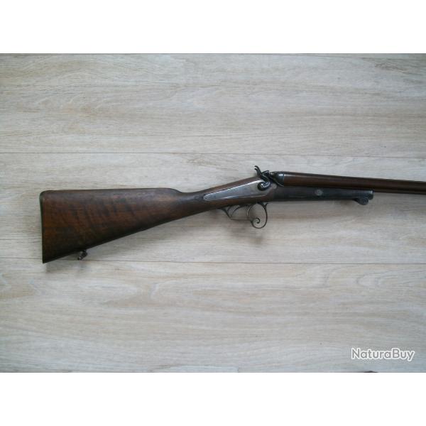 Fusil de chasse cal 16, type lefaucheux