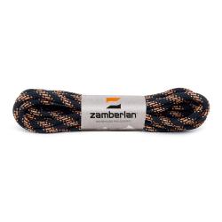 Lacets Zamberlan ronds noir-orange