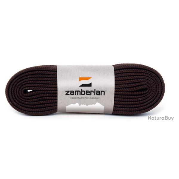 Lacets Zamberlan plats marron