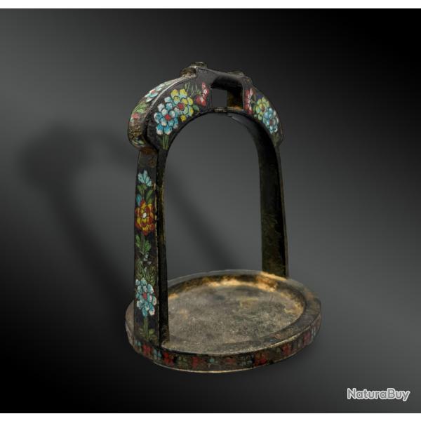 �trier en bronze avec �mail cloisonn� - Chine - D�but du XIX�me si�cle