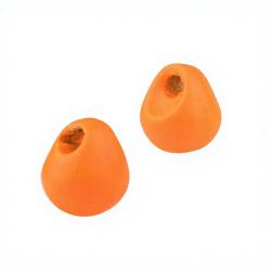 Bille tungst&egrave;ne OFF Bead Orange 2 mm