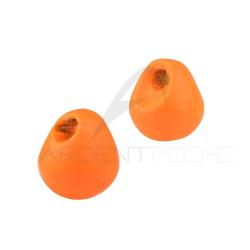 Bille tungst&egrave;ne OFF Bead Orange 2.3 mm