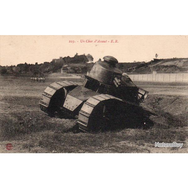 Carte Postale Char d'Assaut -N�8233