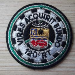 &eacute;cusson collection 120 e r&eacute;giment train arm&eacute;e terre Fran&ccedil;aise insigne &agrave; coudre