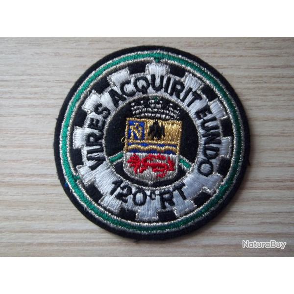 �cusson collection 120 e r�giment train arm�e terre Fran�aise insigne � coudre