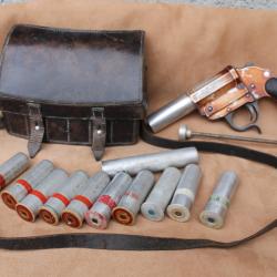 Pistolet lance fus&eacute;e Allemand Model LP34 ayf 42