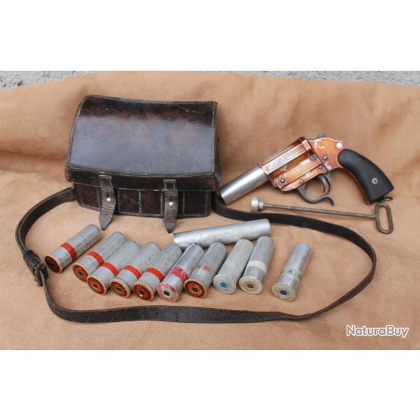 Pistolet lance fus�e Allemand Model LP34 ayf 42