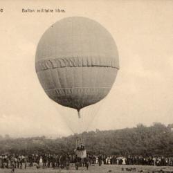 Carte Postale Arm&eacute;e belge Ballon militaire libre- N&deg;8243