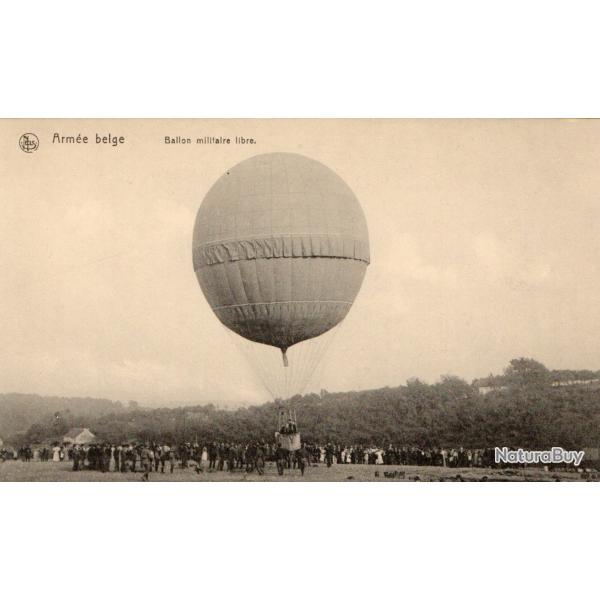 Carte Postale Arm�e belge Ballon militaire libre- N�8243