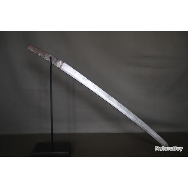 Lame de sabre court Japonais dit wakizashi - Japon, 19�me si�cle