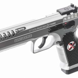 PISTOLET TANFOGLIO STOCK MASTER XTREME 9X19 CHROME